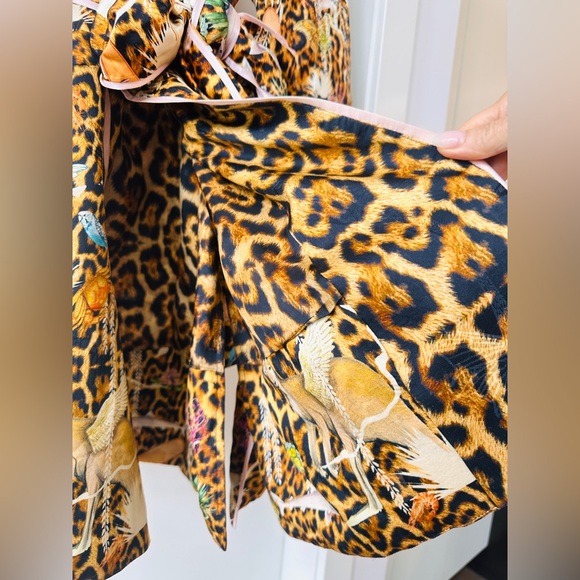 Camilla Fauna Electro Roll Collar Pajama Jacket NWOT XS S - Picture 11 of 14